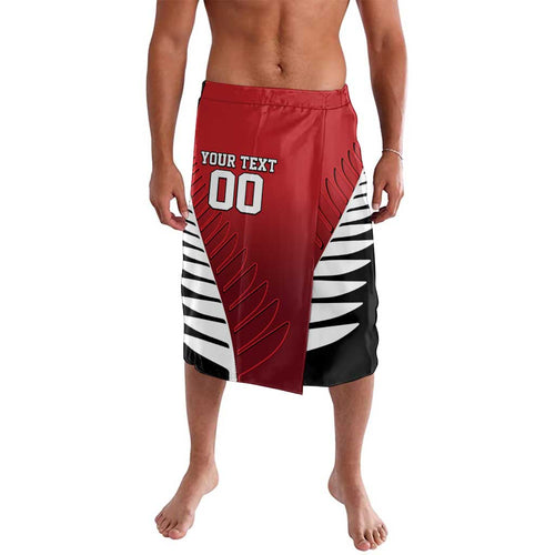 Custom British Lions New Zealand Lavalava Half Black Fern