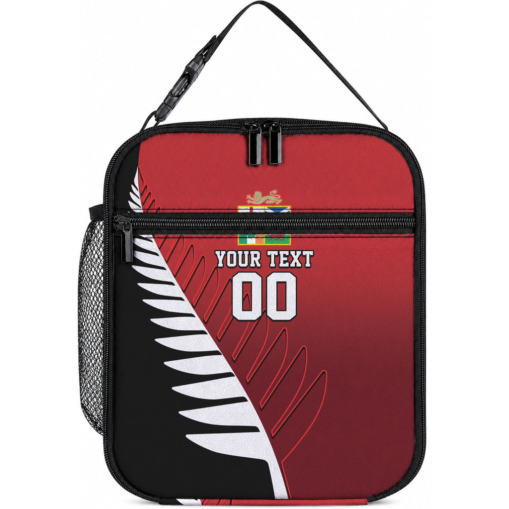 Custom British Lions New Zealand Lunch Bag Half Black Fern