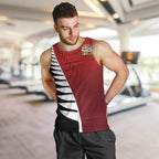 Custom British Lions New Zealand Men Tank Top Half Black Fern