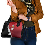 Custom British Lions New Zealand Shoulder Handbag Half Black Fern