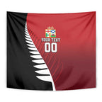 Custom British Lions New Zealand Tapestry Half Black Fern