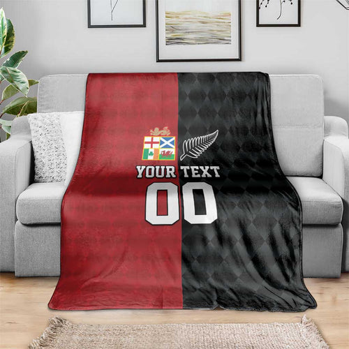 Custom British Lions New Zealand Blanket Sporty Style