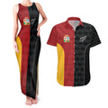 Custom British Lions New Zealand Couples Matching Tank Maxi Dress and Hawaiian Shirt Sporty Style