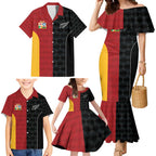 Custom British Lions New Zealand Family Matching Mermaid Dress and Hawaiian Shirt Sporty Style