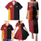 Custom British Lions New Zealand Family Matching Puletasi and Hawaiian Shirt Sporty Style