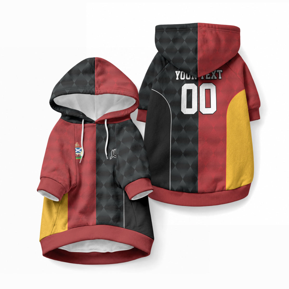 Custom British Lions New Zealand Pet Hoodie Sporty Style
