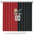 Custom British Lions New Zealand Shower Curtain Sporty Style