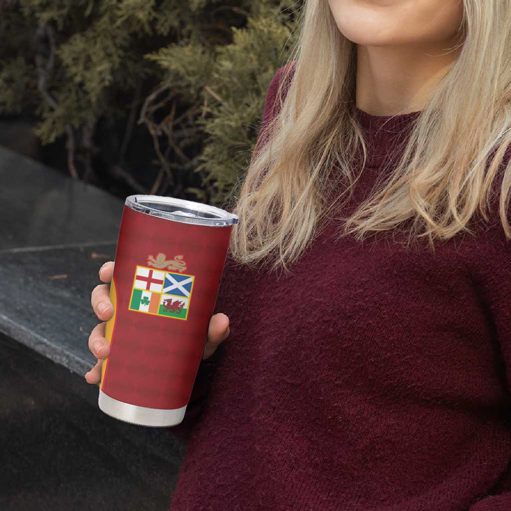 Custom British Lions New Zealand Tumbler Cup Sporty Style