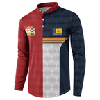 Custom British Lions Australia ACT Button Sweatshirt Sporty Style