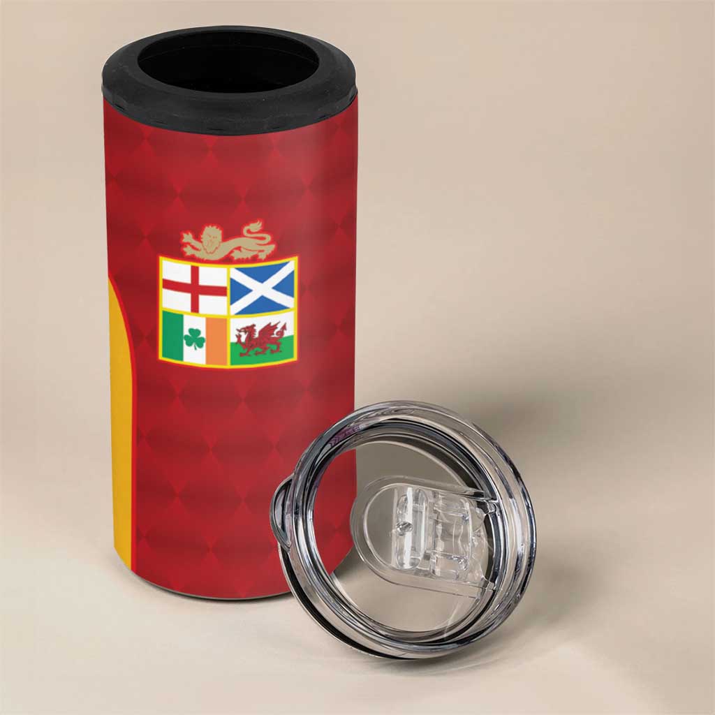 Custom British Lions Australia ACT 4 in 1 Can Cooler Tumbler Sporty Style