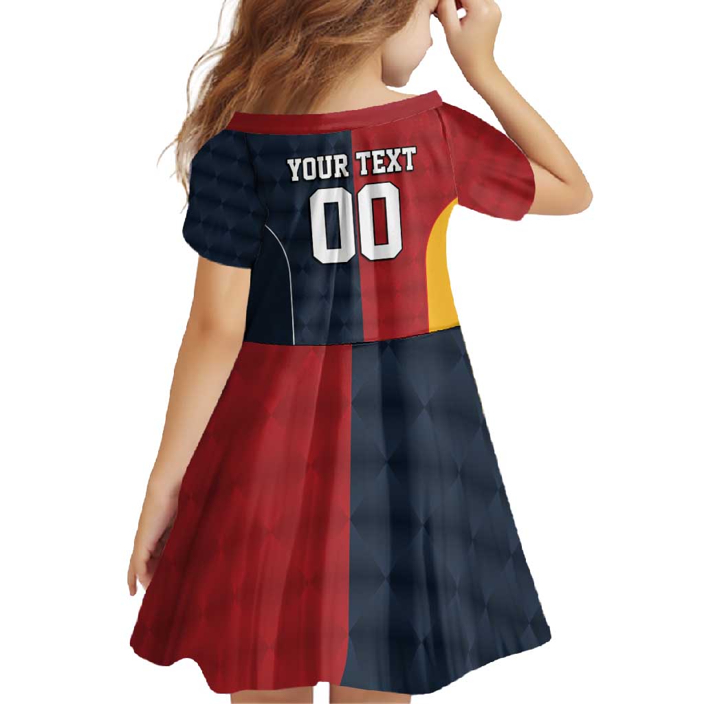 Custom British Lions Australia ACT Family Matching Tank Maxi Dress and Hawaiian Shirt Sporty Style