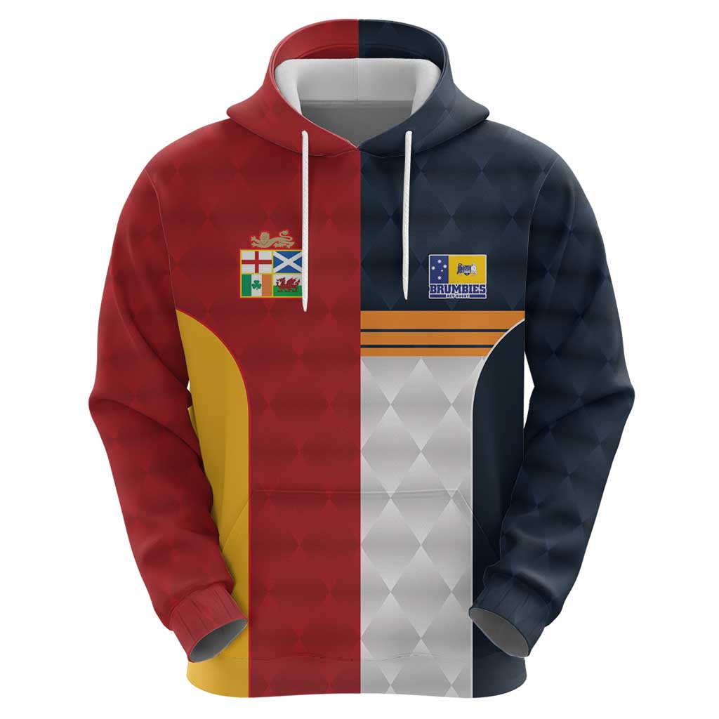 Custom British Lions Australia ACT Hoodie Sporty Style
