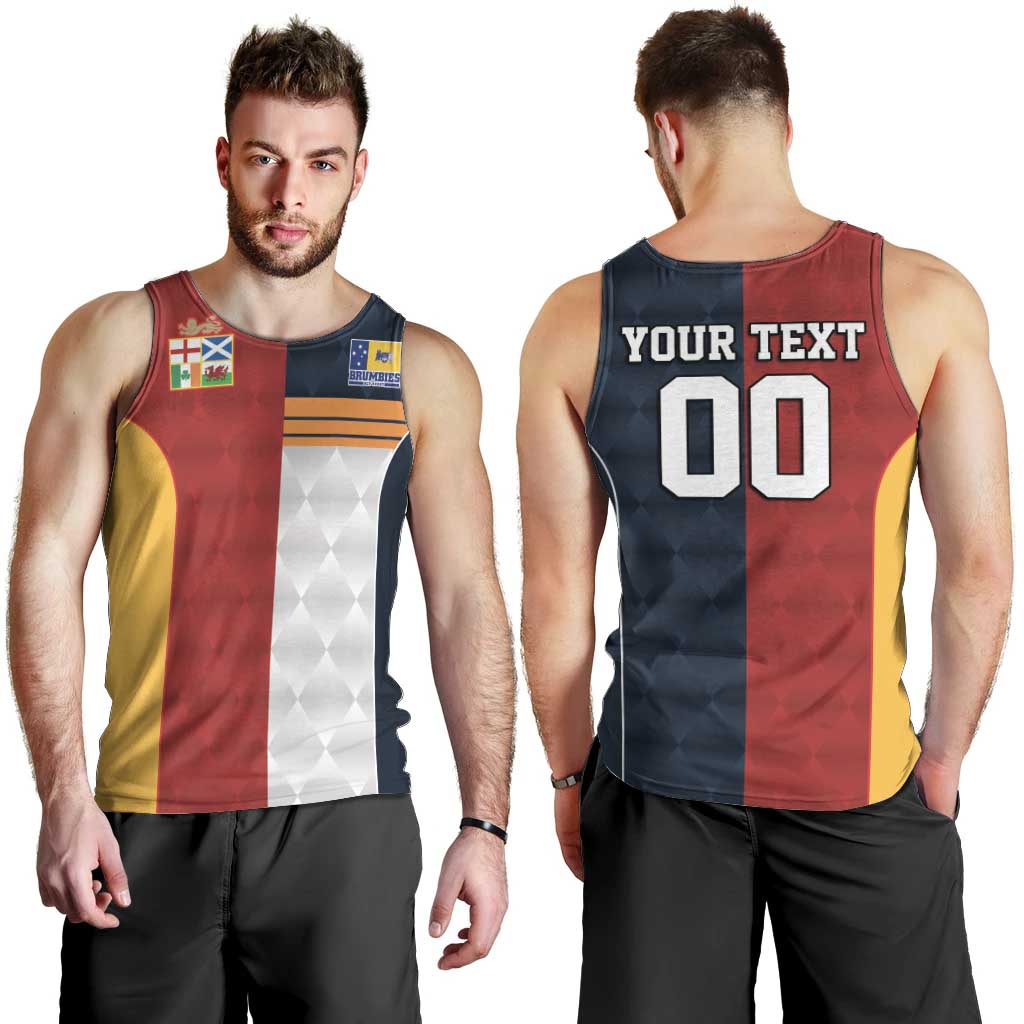 Custom British Lions Australia ACT Men Tank Top Sporty Style