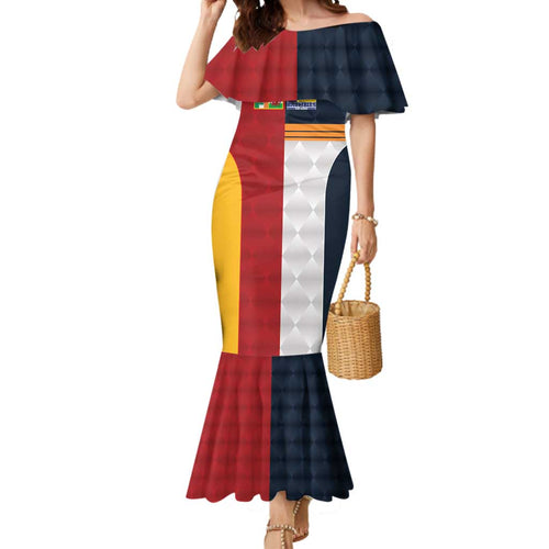 Custom British Lions Australia ACT Mermaid Dress Sporty Style