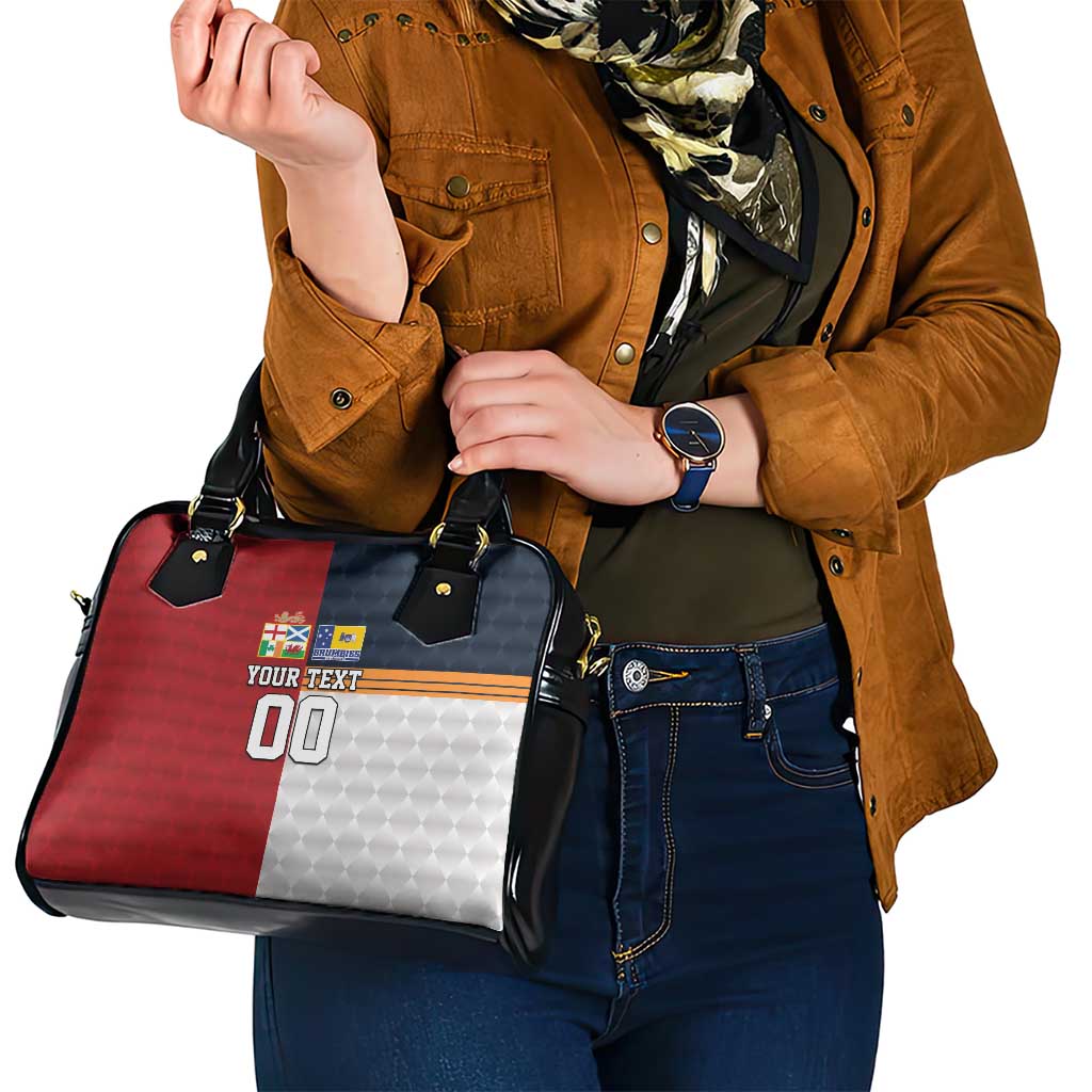 Custom British Lions Australia ACT Shoulder Handbag Sporty Style