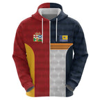 Custom British Lions Australia ACT Zip Hoodie Sporty Style
