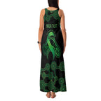 Green Kangaroo Ribbon Aboriginal Personalised Family Matching Tank Maxi Dress and Hawaiian Shirt Depression Awareness