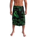 Green Kangaroo Ribbon Aboriginal Personalised Lavalava Depression Awareness