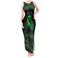 Green Kangaroo Ribbon Aboriginal Personalised Tank Maxi Dress Depression Awareness