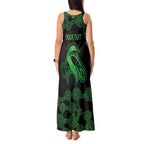 Green Kangaroo Ribbon Aboriginal Personalised Tank Maxi Dress Depression Awareness