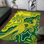 australia-cricket-area-rug-go-aussie-world-cup-2023-aboriginal-style-unique