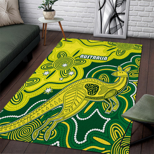 australia-cricket-area-rug-go-aussie-world-cup-2023-aboriginal-style-unique