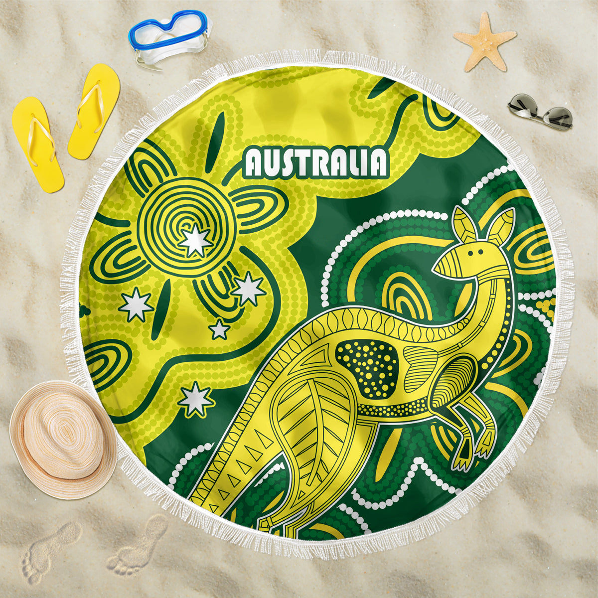 australia-cricket-beach-blanket-go-aussie-world-cup-2023-aboriginal-style-unique