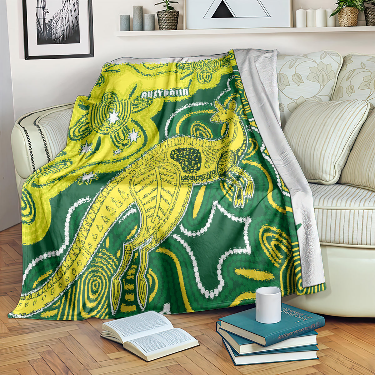 australia-cricket-blanket-go-aussie-world-cup-2023-aboriginal-style-unique