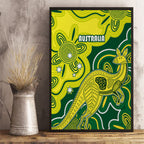 australia-cricket-canvas-wall-art-go-aussie-world-cup-2023-aboriginal-style-unique
