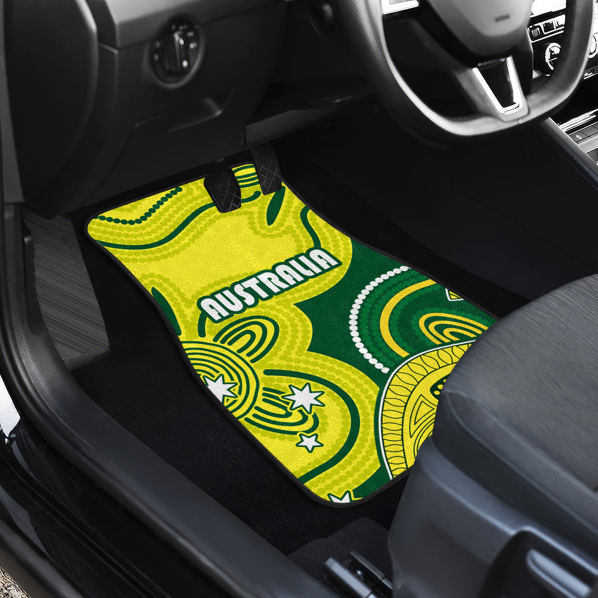 australia-cricket-car-mats-go-aussie-world-cup-2023-aboriginal-style-unique