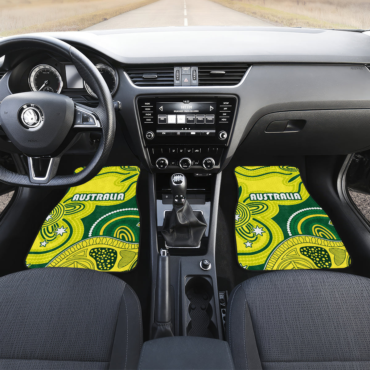 australia-cricket-car-mats-go-aussie-world-cup-2023-aboriginal-style-unique