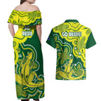 australia-cricket-couples-matching-off-shoulder-maxi-dress-and-hawaiian-shirt-go-aussie-world-cup-2023-aboriginal-style-unique