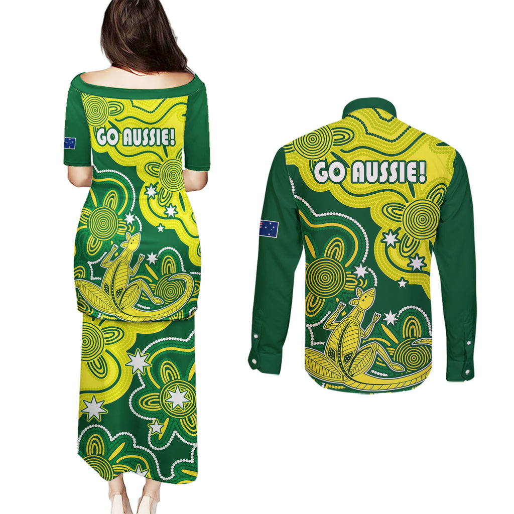 australia-cricket-couples-matching-puletasi-dress-and-long-sleeve-button-shirts-go-aussie-world-cup-2023-aboriginal-style-unique
