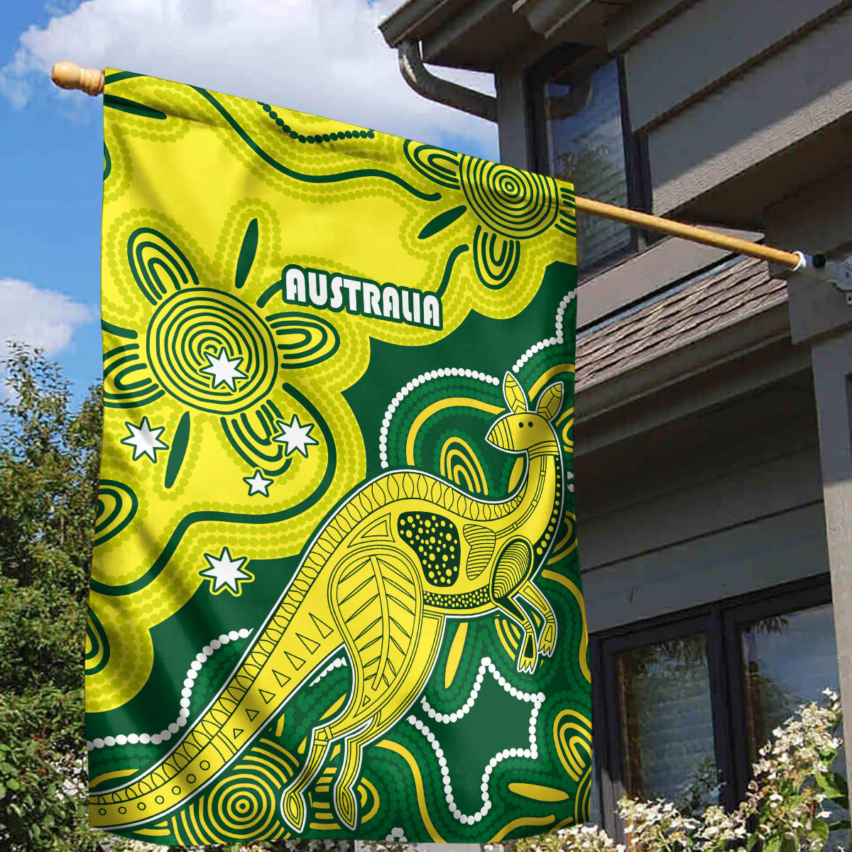 australia-cricket-garden-flag-go-aussie-world-cup-2023-aboriginal-style-unique
