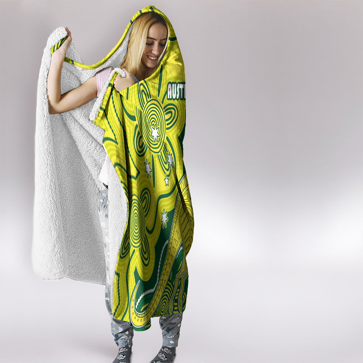 australia-cricket-hooded-blanket-go-aussie-world-cup-2023-aboriginal-style-unique