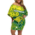 australia-cricket-off-shoulder-short-dress-go-aussie-world-cup-2023-aboriginal-style-unique