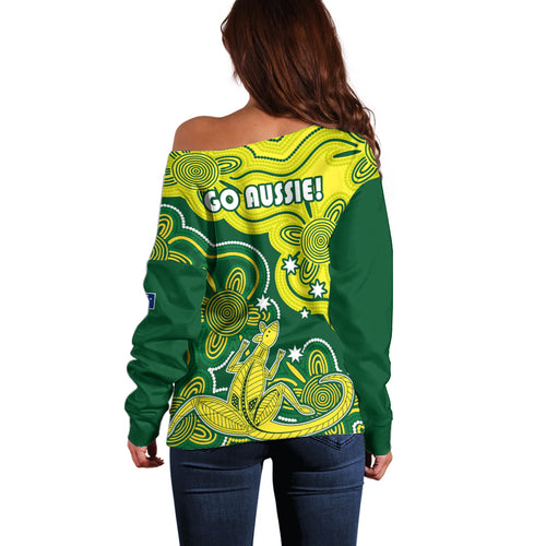 australia-cricket-off-shoulder-sweater-go-aussie-world-cup-2023-aboriginal-style-unique