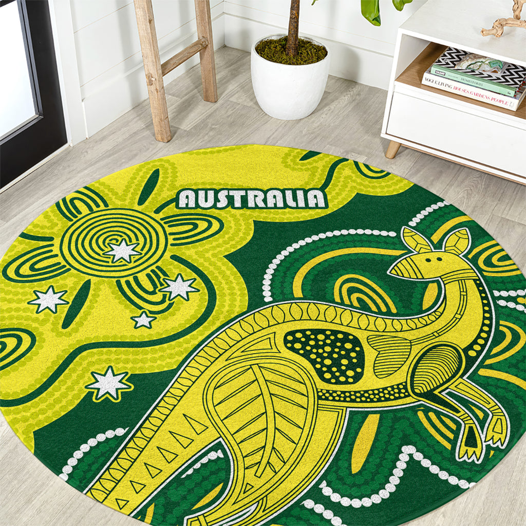 australia-cricket-round-carpet-go-aussie-world-cup-2023-aboriginal-style-unique