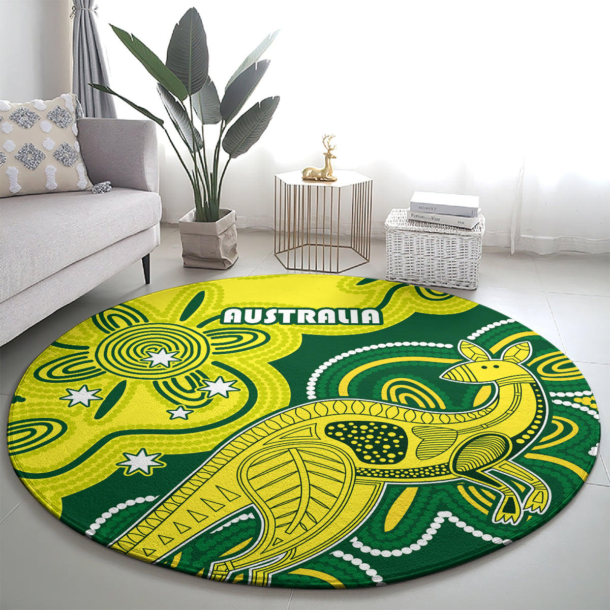 australia-cricket-round-carpet-go-aussie-world-cup-2023-aboriginal-style-unique