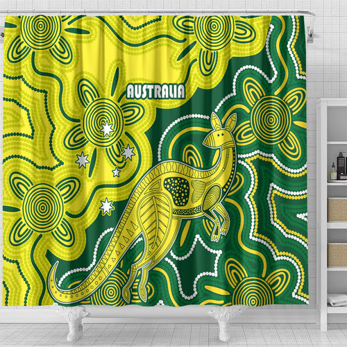 australia-cricket-shower-curtain-go-aussie-world-cup-2023-aboriginal-style-unique