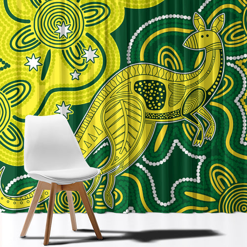 australia-cricket-window-curtain-go-aussie-world-cup-2023-aboriginal-style-unique