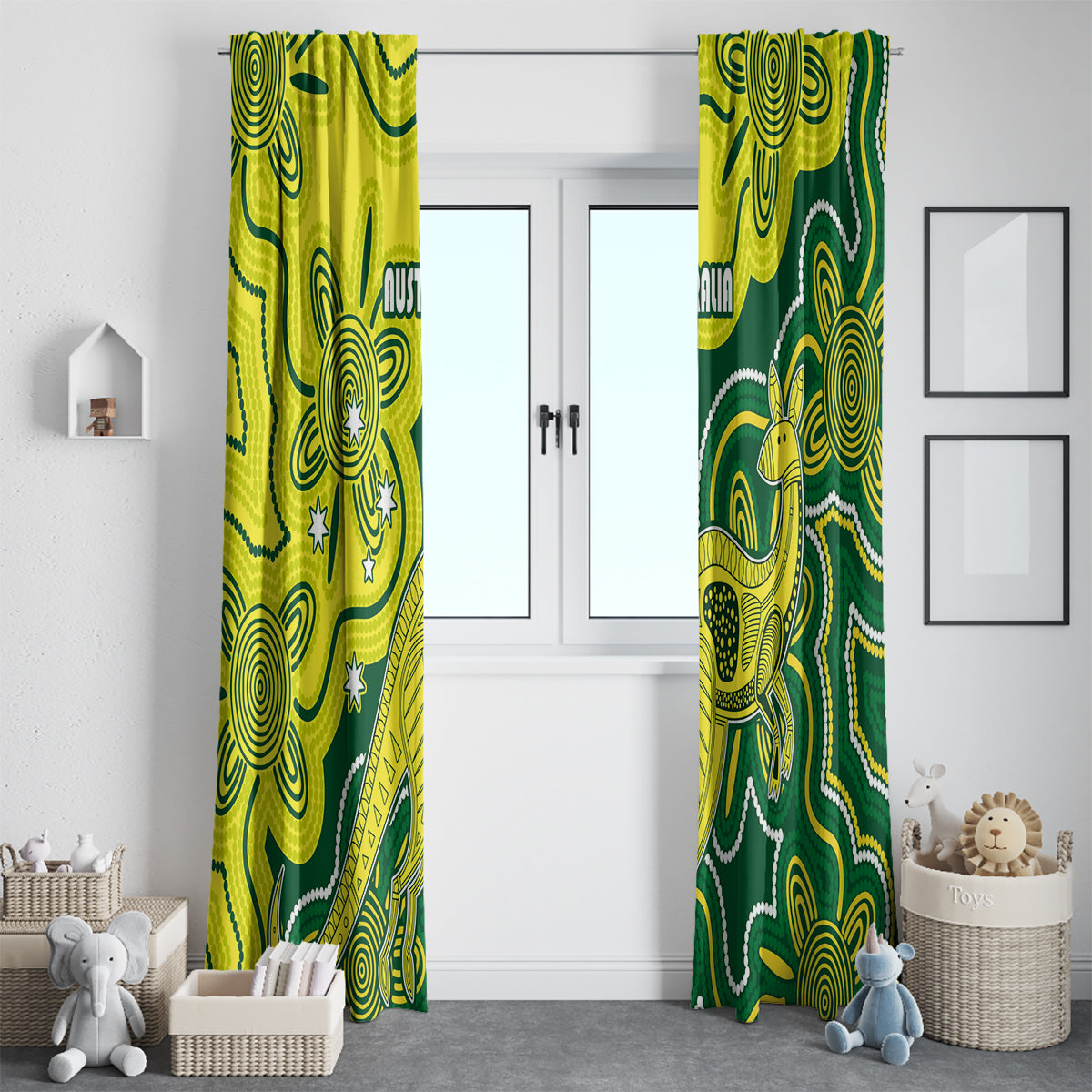 australia-cricket-window-curtain-go-aussie-world-cup-2023-aboriginal-style-unique
