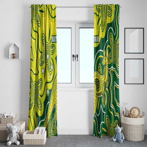 australia-cricket-window-curtain-go-aussie-world-cup-2023-aboriginal-style-unique