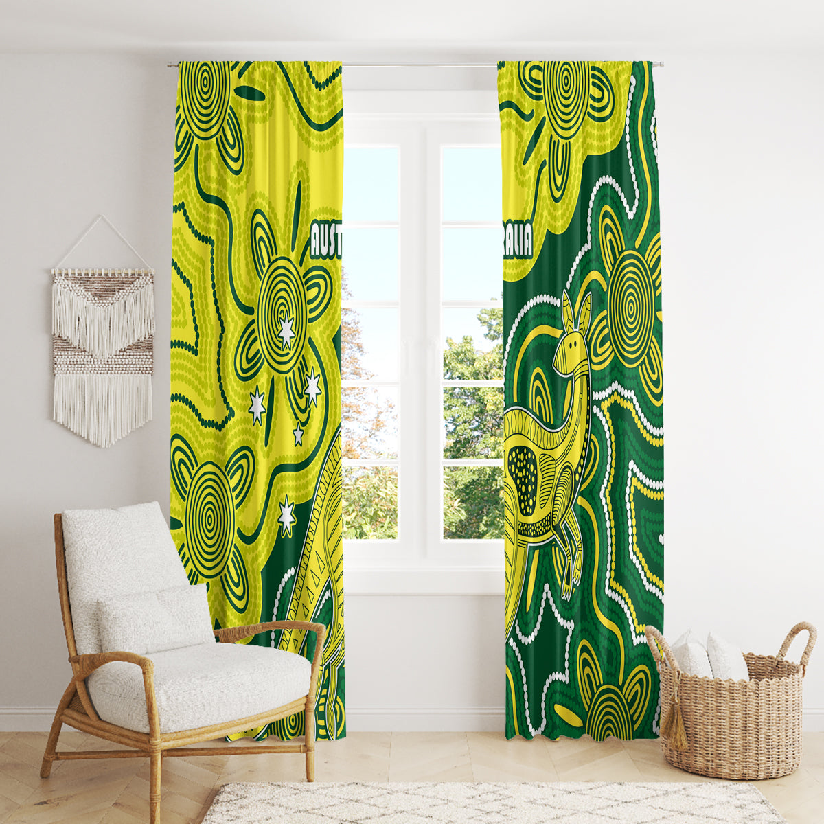 australia-cricket-window-curtain-go-aussie-world-cup-2023-aboriginal-style-unique