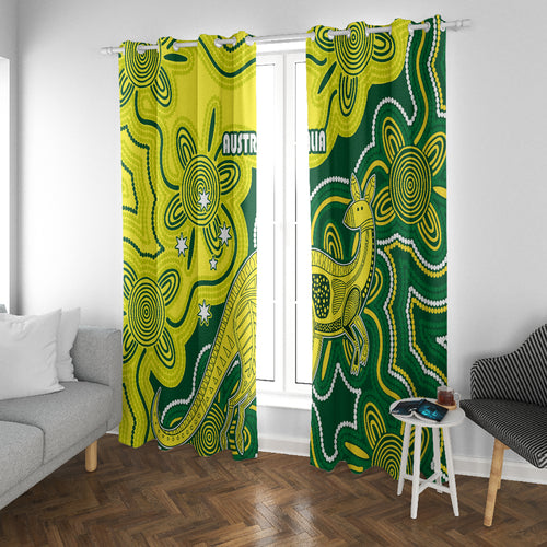 australia-cricket-window-curtain-go-aussie-world-cup-2023-aboriginal-style-unique