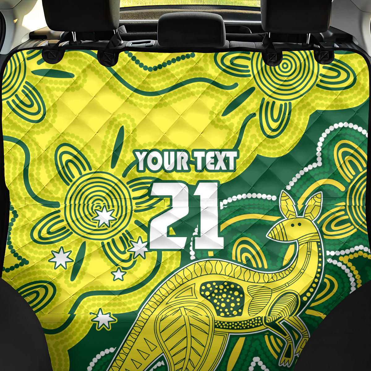 custom-australia-cricket-back-car-seat-cover-go-aussie-world-cup-2023-aboriginal-style-unique