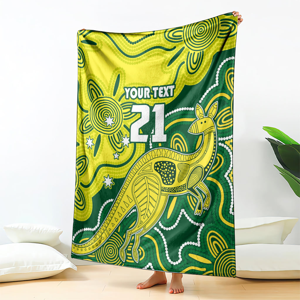 custom-australia-cricket-blanket-go-aussie-world-cup-2023-aboriginal-style-unique