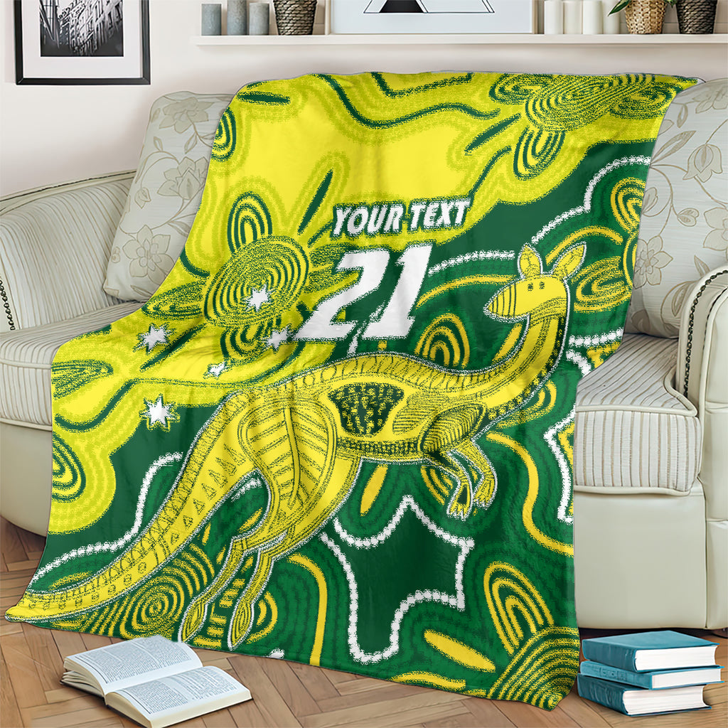 custom-australia-cricket-blanket-go-aussie-world-cup-2023-aboriginal-style-unique