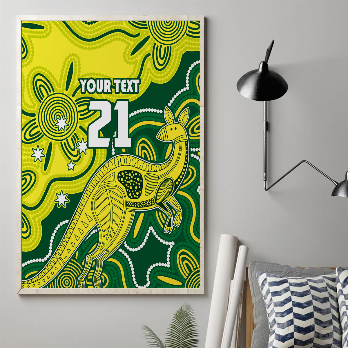 custom-australia-cricket-canvas-wall-art-go-aussie-world-cup-2023-aboriginal-style-unique