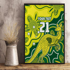 custom-australia-cricket-canvas-wall-art-go-aussie-world-cup-2023-aboriginal-style-unique